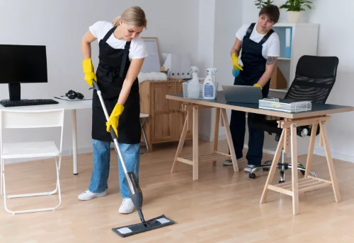 Nettoyage de bureau professionnel à Bougneau