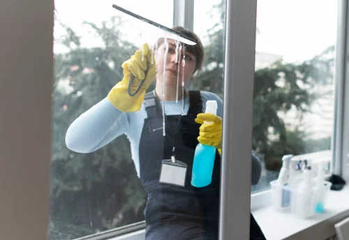 Nettoyage de vitres intérieures et extérieures à Bougneau